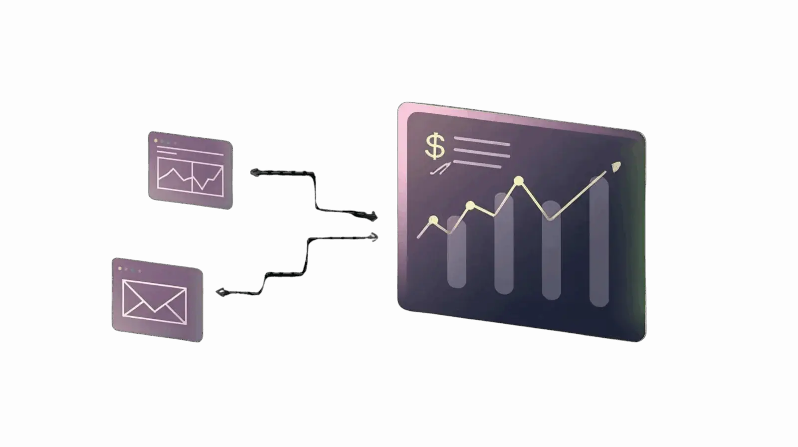 SEO grpahic showing revenue growth